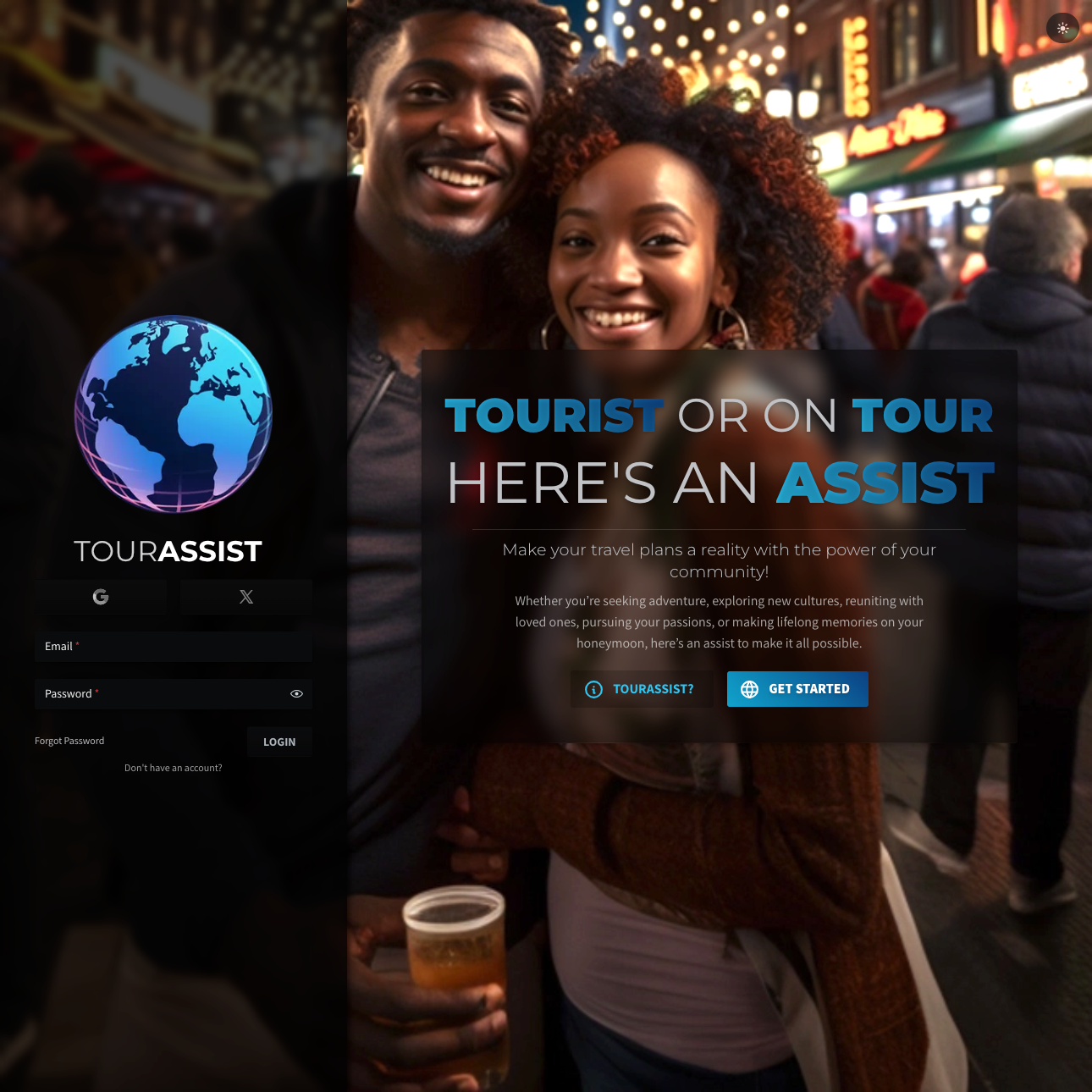 Tourassist home page
